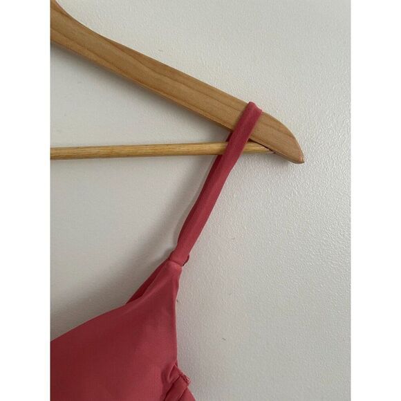 Andie The Sicily Swim Bikini Top Women's Small Punch Pink Underwire Padded Lined - Picture 4 of 8